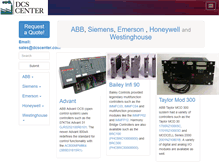 Tablet Screenshot of dcscenter.com